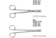 上海金鐘手術剪12.5cm 普通型 彎圓頭
